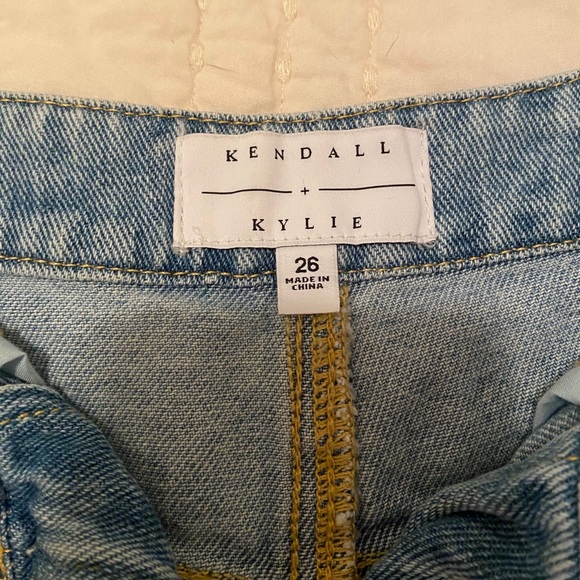 Kendall & Kylie Jean Mini Skirt - Picture 3 of 3